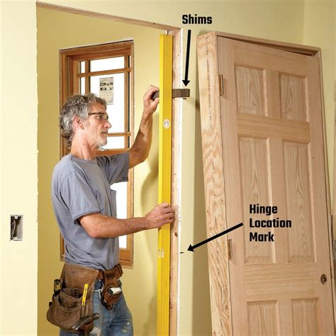 old house metal door frame|hanging new front door frames.